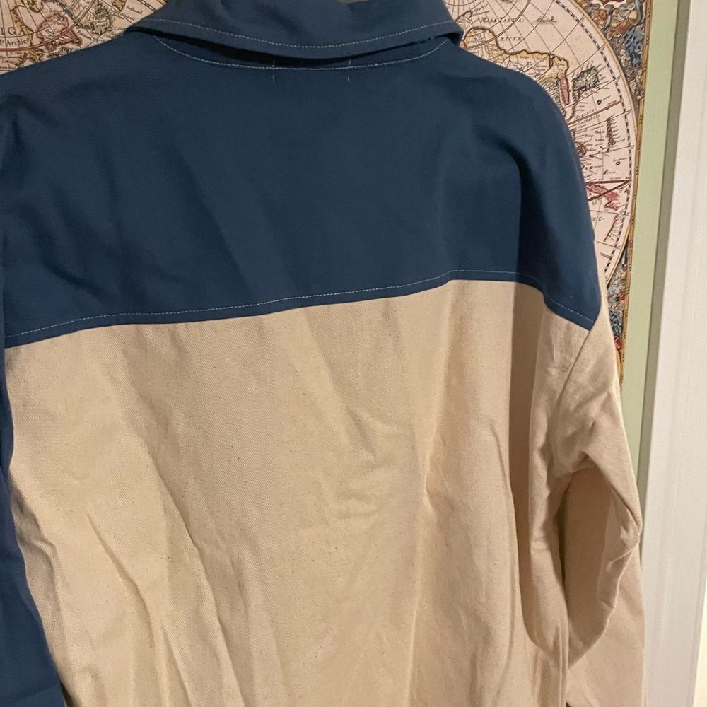 NWT! Two Tone Button-Up Jacket - Picture 9 of 10